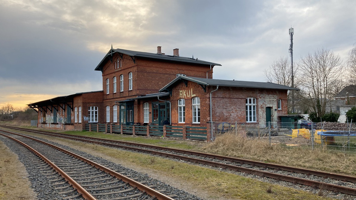 bahnhof lübeck-schlutup - 17.03.2023