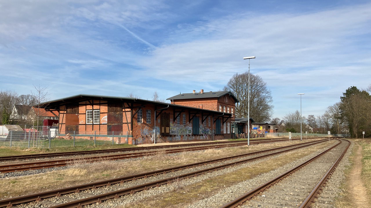 bahnhof lübeck-schlutup - 17.03.2023